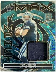 Tony Romo [Blue Neon] Football Cards 2023 Panini Spectra Max Impact Prices