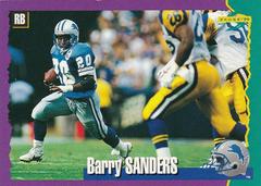 Barry Sanders #1 Football Cards 1994 Panini Score Prices