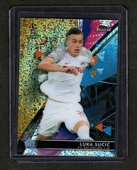 Luka Sucic [Gold Speckle] Soccer Cards 2021 Topps Finest UEFA Champions League Prices