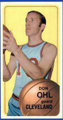 Don Ohl #128 Basketball Cards 1970 Topps Prices
