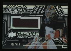 Lukas Dostal #ORJ-LD Hockey Cards 2022 SPx UD Black Obsidian Rookies Jersey Prices