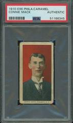 Connie Mack Baseball Cards 1910 E96 Philadelphia Caramel Prices