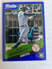 Julio Rodriguez [Blue] #16 Baseball Cards 2022 Panini Chronicles Classics Prices