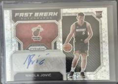 Nikola Jovic #FBR-NJH Basketball Cards 2022 Panini Prizm Fast Break Rookie Autographs Prices