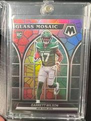 Garrett Wilson #GM-27 Football Cards 2022 Panini Mosaic Glass Prices