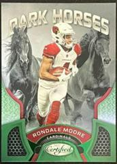 Rondale Moore [Green] #DH-12 Football Cards 2022 Panini Certified Dark Horses Prices