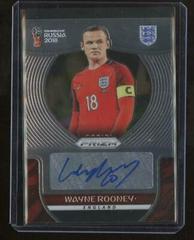 Wayne Rooney Soccer Cards 2018 Panini Prizm World Cup Signatures Prices