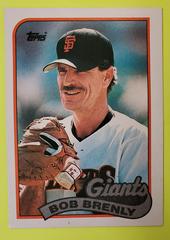 Bob Brenly #52 Baseball Cards 1989 Topps Tiffany Prices