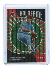 Steve Carlton [Green] Baseball Cards 2022 Panini Mosaic Holofame Prices
