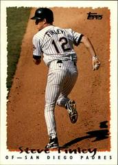 Steve Finley #91T Baseball Cards 1995 Topps Traded Prices