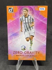 Manuel Locatelli [Orange] #24 Soccer Cards 2022 Panini Donruss Zero Gravity Prices