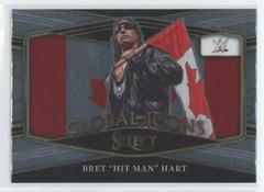 Bret 'Hit Man' Hart Wrestling Cards 2022 Panini Select WWE Global Icons Prices