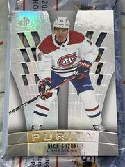 Nick Suzuki Hockey Cards 2021 SP Game Used Purity Prices