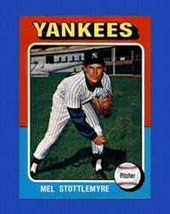 Mel Stottlemyre #183 Baseball Cards 1975 O Pee Chee Prices