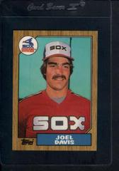 Joel Davis #299 Baseball Cards 1987 Topps Tiffany Prices