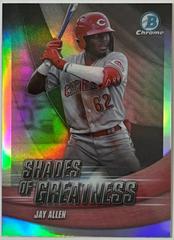 Jay Allen #SG-16 Baseball Cards 2022 Bowman Chrome Shades of Greatness Prices