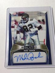 Mike Quick [Blue] Football Cards 2023 Leaf Draft Autographs Prices