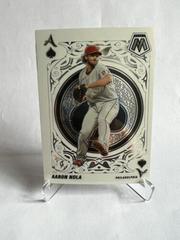 Aaron Nola #A-9 Baseball Cards 2022 Panini Mosaic Aces Prices