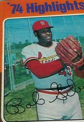 '74 Highlights [Bob Gibson] Baseball Cards 1975 O Pee Chee Prices
