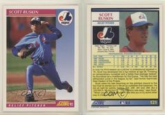 Scott Ruskin #121 Baseball Cards 1992 Score Prices
