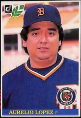 Aurelio Lopez #160 Baseball Cards 1985 Leaf Prices