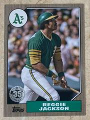 Reggie Jackson [Gold] #87TB-11 Baseball Cards 2022 Topps 1987 Series 2 Prices