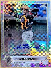 Austin Nola [Xfractor] #AC-AN Baseball Cards 2022 Topps Chrome Update Autographs Prices