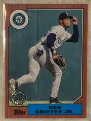 Ken Griffey Jr. [Red] #87TBU-24 Baseball Cards 2022 Topps Update 1987 Prices