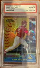 Mark McGwire [Gold Refractor] Baseball Cards 2000 Finest Prices