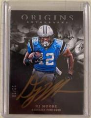 DJ Moore [Gold] Football Cards 2018 Panini Origins Rookie Autographs Prices