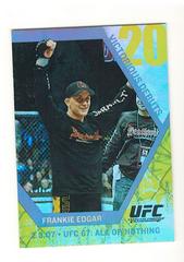 Frankie Edgar #VD19 Ufc Cards 2009 Topps UFC Round 1 Victorious Debuts Prices