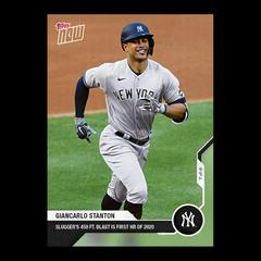 Giancarlo Stanton #3 Baseball Cards 2020 Topps Now Prices