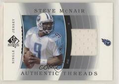 Steve McNair [Single Jersey] Football Cards 2003 SP Authentic Threads Prices