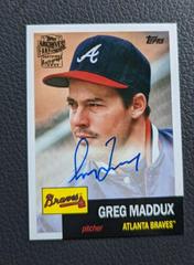 Greg Maddux Baseball Cards 2022 Topps Archives 1953 Fan Favorites Autographs Prices