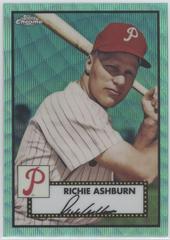 Richie Ashburn [Aqua Wave Refractor] #627 Baseball Cards 2021 Topps Chrome Platinum Anniversary Prices