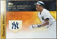 Dave Winfield Baseball Cards 2012 Topps Golden Moments Prices