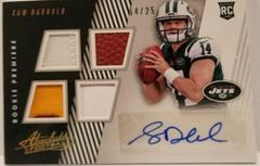 Sam Darnold [Material Autograph Quad] #151 Football Cards 2018 Panini Absolute Prices