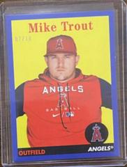 Mike Trout [Blue] Baseball Cards 2023 Topps Throwback Thursday Prices