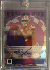 Trey Lance Football Cards 2021 Panini Illusions Rookie Vision Signatures Prices