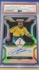Roberto Carlos [Silver] #S-RC Soccer Cards 2022 Panini Prizm World Cup Signatures Prices