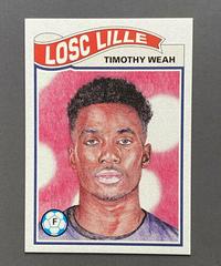 Timothy Weah Soccer Cards 2019 Topps Living UEFA Champions League Prices