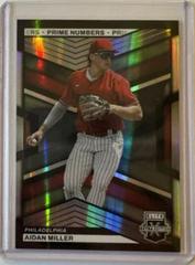 Aidan Miller [Prime Numbers A] #15 Baseball Cards 2023 Panini Elite Extra Edition Prices