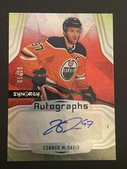 Connor McDavid [Red] #A-MC Hockey Cards 2021 Upper Deck Synergy Autographs Prices