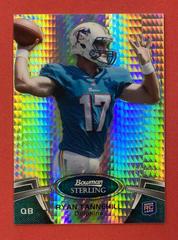 Ryan Tannehill [Prism Refractor] #10 Football Cards 2012 Bowman Sterling Prices