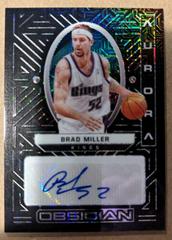 Brad Miller Basketball Cards 2021 Panini Obsidian Aurora Autographs Prices