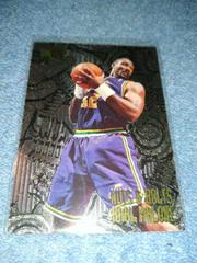 Karl Malone #214 Basketball Cards 1995 Metal Prices