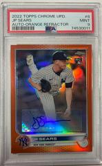 JP Sears [Orange] #AC-JPS Baseball Cards 2022 Topps Chrome Update Autographs Prices