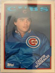 Calvin Schiraldi Baseball Cards 1988 Topps Traded Tiffany Prices