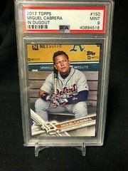 Miguel Cabrera [In Dugout] #150 Baseball Cards 2017 Topps Prices