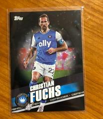 Christian Fuchs [Icy Black Foil] Soccer Cards 2022 Topps MLS Prices